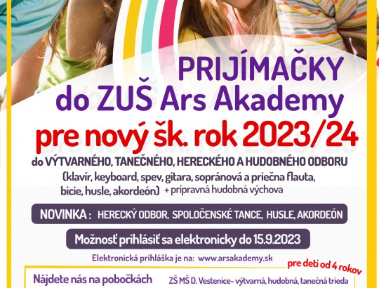 Prijímacie pohovory pre budúci škoský rok